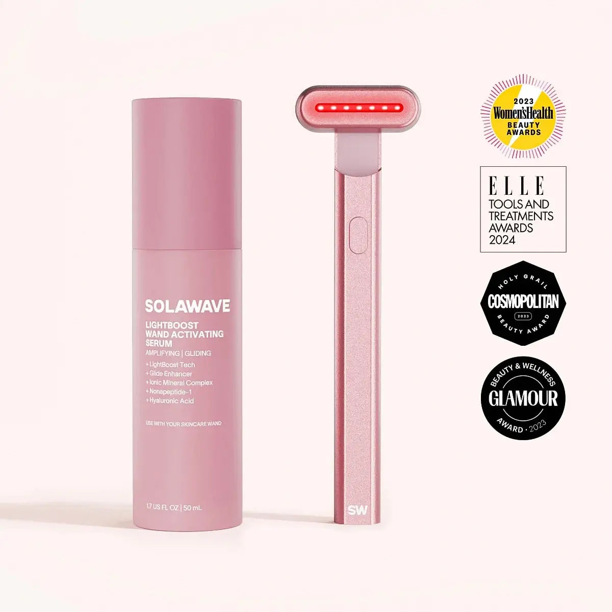 Red light therapy wand kit