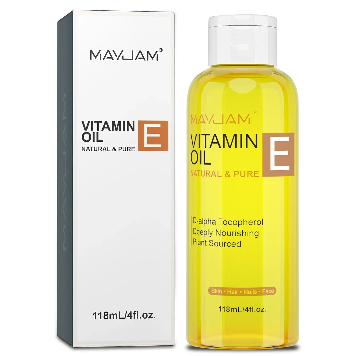 Pure Vitamin E Face Oil – Brightening & Moisturizing Skin Care