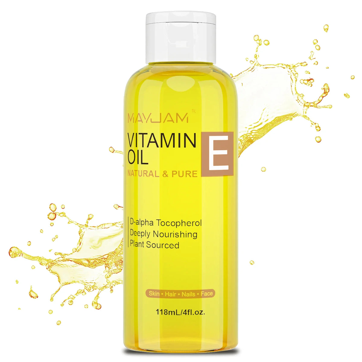 Pure Vitamin E Face Oil – Brightening & Moisturizing Skin Care
