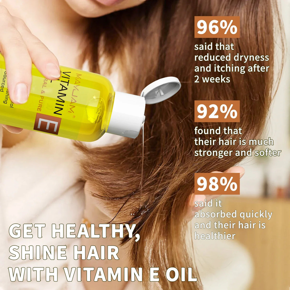 Pure Vitamin E Face Oil – Brightening & Moisturizing Skin Care