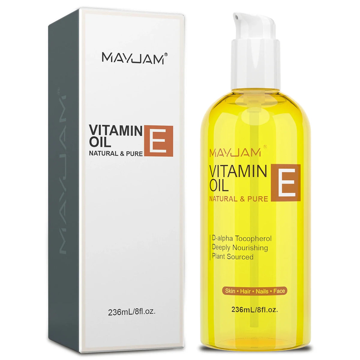 Pure Vitamin E Face Oil – Brightening & Moisturizing Skin Care
