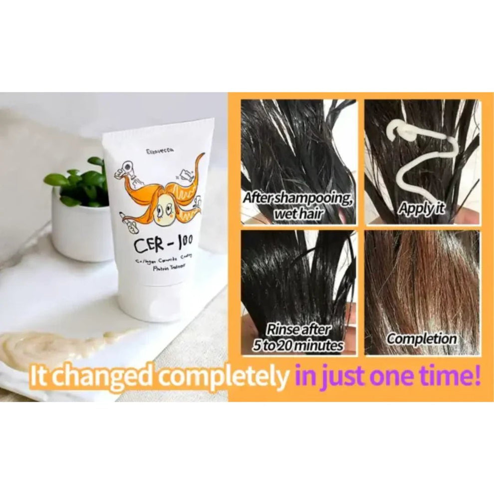 Elizavecca CER-100 Collagen & Ceramide Protein Hair Treatment
