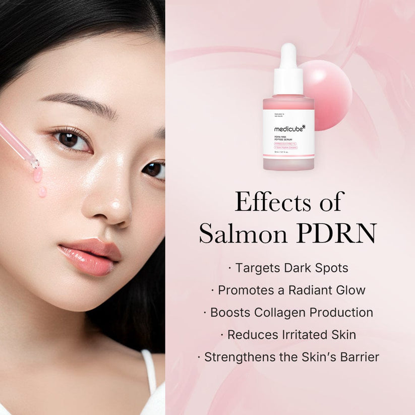 Medicube [NEW] PDRN Pink Peptide Brightening Glow Serum 30ml